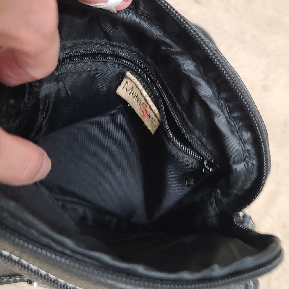MultiSac Mini Everest Black Crossbody Bag - Picture 10 of 10